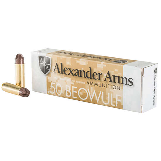 Ammunition Alexander Arms ZPAP M70 ALEX AMMO 50BEO 200GR ARX POLYCASE 20/10 • Model: ZPAP M70